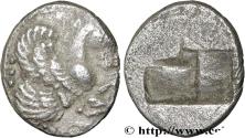 Ancient Coins - MYSIA – LAMPSAKOS / LAMPSACUS Lampsaque, Mysie c. 500-450 AC. (11mm, 1,18g, h)