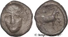 Ancient Coins - THRACE - AINOS Aenos, Thrace c. 405-399 AC. (11,5mm, 1,07g, 12h)