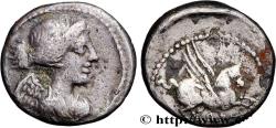 Ancient Coins - TITIA Rome 90 AC. (13mm, 1,89g, 12h)