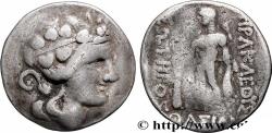 Ancient Coins - THRACE - THRACIAN ISLANDS - THASOS Thasos c. 150-120 AC. (30,5mm, 14,69g, 11h)