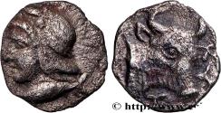 Ancient Coins - MYSIA – KYZIKOS / CYZICUS Cyzique, Mysie c. 450-400 AC. (7,5mm, 0,31g, 9h)