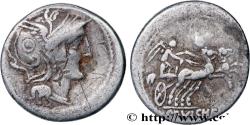 Ancient Coins - CLAUDIA Rome 110-109 AC. (18,5mm, 3,82g, 9h)