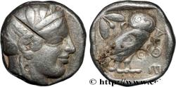 Ancient Coins - ATTICA - ATHENS Athènes, Attique c. 465-460 AC. (23mm, 17,15g, 3h)
