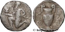 Ancient Coins - THRACE - THRACIAN ISLANDS - THASOS Thasos, Thrace c. 404-355 AC. (12mm, 0,82g, 10h)