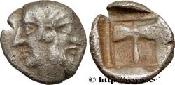 Ancient Coins - TROAS - TENEDOS Ténédos, Troade c. 500-450 AC. (9mm, 0,54g, 3h)