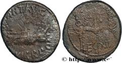 Ancient Coins - MARCUS ANTONIUS Patras, avec Marc Antoine 32-31 AC. (18mm, 3,21g, 6h)