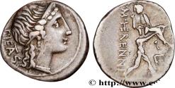 Ancient Coins - HERENNIA Rome 108-107 AC. (18,5mm, 3,95g, 3h)