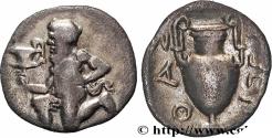 Ancient Coins - THRACE - THRACIAN ISLANDS - THASOS Thasos, Thrace c. 404-355 AC. (12mm, 0,67g, 9h)