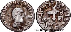 Ancient Coins - BACTRIA - BACTRIAN KINGDOM - APOLLODOTUS II Punjab c. 85-65. AC. (16,5mm, 2,08g, 12h)