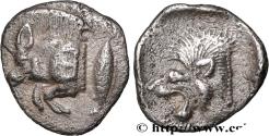 Ancient Coins - MYSIA – KYZIKOS / CYZICUS Cyzique, Mysie c. 450-420 AC. (11,5mm, 0,83g, 11h)