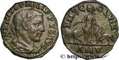 Ancient Coins - PHILIPPUS Viminacium, Mésie Supérieure 244 (29mm, 21,56g, 1h)