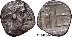 Ancient Coins - IONIA - KOLOPHON Colophon, Ionie c. 480-400 AC. (7mm, 0,30g, 12h)