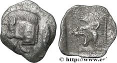 Ancient Coins - MYSIA – KYZIKOS / CYZICUS Cyzique, Mysie c. 450-420 AC. (13mm, 0,75g, 11h)