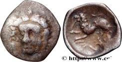Ancient Coins - CAMPANIA - PHISTELIA Phistélia, Campanie c. 350-300 AC. (11,5mm, 0,64g, 9h)