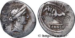 Ancient Coins - CONSIDIA Rome 46 AC. (19mm, 3,84g, 3h)