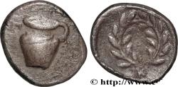 Ancient Coins - CALABRIA - TARAS Tarente, Calabre c. 450-380 AC. (8mm, 0,26g, 3h)