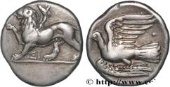 Ancient Coins - SIKYONA - SIKYON Sicyone, Sikyonie c. 330-320 AC. (15,5mm, 2,82g, 6h)