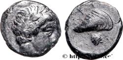 Ancient Coins - AIOLIS - GRYNION Grynion, Éolide c. 300 AC. (8mm, 0,63g, 6h)
