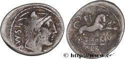 Ancient Coins - THORIA Rome 105 AC. (20,5mm, 3,64g, 3h)