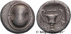 Ancient Coins - BEOTIA - THEBES Thèbes, Béotie c. 379-371 (13mm, 2,41g, 12h)