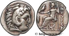 Ancient Coins - MACEDONIA - MACEDONIAN KINGDOM - ANTIGONUS MONOPHTALMUS Lampsaque, Mysie c. 310-301 AC. (17,5mm, 4,14g, 5h)