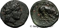 Ancient Coins - MYSIA - PLAKIA Placia, Mysie c. 350-300 AC. (12,5mm, 1,54g, 12h)