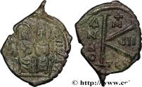 Ancient Coins - JUSTIN II and SOPHIA Thessalonique 571-572 (26mm, 5,03g, 6h)