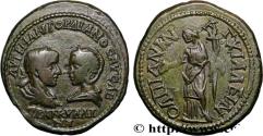 Ancient Coins - GORDIANUS III and TRANQUILLINA Anchialus, Thrace 241-244 (28,5mm, 13,88g, 6h)