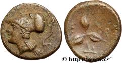 Ancient Coins - LUCANIA - METAPONTUM Métaponte, Lucanie c. 275-250AC. (14mm, 2,02g, 12h)