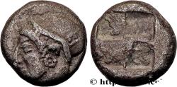 Ancient Coins - MASSALIA - MARSEILLE Marseille (13) c. 480 AC. (9,5mm, 1,39g, h)