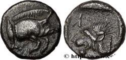 Ancient Coins - MYSIA – KYZIKOS / CYZICUS Cyzique, Mysie c. 480-450 AC. (7mm, 0,30g, 11h)