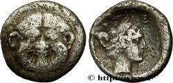 Ancient Coins - MACEDONIA - NEAPOLIS Néapolis, Macédoine c. 400-350 AC. (14,5mm, 1,54g, 5h)