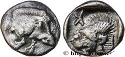 Ancient Coins - MYSIA – KYZIKOS / CYZICUS Cyzique, Mysie c. 480-450 AC. (6,5mm, 0,24g, 12h)
