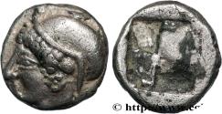 Ancient Coins - IONIA - PHOKAIA Marseille, Gaule ou Phocée, Ionie c. 480 AC. (9mm, 1,04g, h)