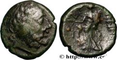 Ancient Coins - BRUTTIUM - RHEGIUM Rhégium c. 203-89 AC. (14,5mm, 2,28g, 3h)