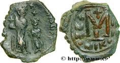 Ancient Coins - HERACLIUS and HERACLIUS CONSTANTINE Nicomédie 613-614 (28mm, 10,10g, 6h)