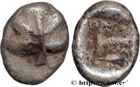 Ancient Coins - CARIA - CARIAN ISLANDS - AMIRUS Camiros, Carie c. 500-480 AC. (8mm, 0,52g, h)