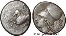 Ancient Coins - CORINTHIA - CORINTH Corinthe, Corinthie c. 375-300 AC. (21,5mm, 8,48g, 9h)