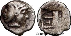Ancient Coins - TROAS - TENEDOS Ténédos, Troade c. 480-450 AC. (9mm, 0,47g, 5h)