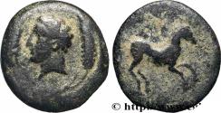 Ancient Coins - ZEUGITANA - CARTHAGE Zeugitane, Carthage c. 350 AC. (17mm, 2,56g, 1h)