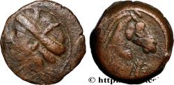 Ancient Coins - ZEUGITANA - CARTHAGE Sardaigne c. 300-264 AC. (20mm, 6,46g, 10h)