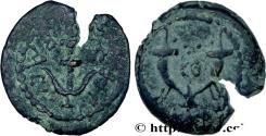 Ancient Coins - JUDAEA - HERODIAN KINGDOM - HEROD I Jérusalem c. 37-34 AC. (14mm, 1,31g, 7h)
