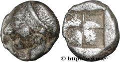 Ancient Coins - IONIA - PHOKAIA Marseille, Gaule ou Phocée, Ionie c. 480 AC. (9,5mm, 1,30g, h)