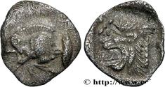 Ancient Coins - MYSIA – KYZIKOS / CYZICUS Cyzique, Mysie c. 480-450 AC. (9mm, 0,29g, 12h)
