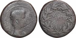 Ancient Coins - AUGUSTUS Pergame, Asie c. 25 AC. (26,5mm, 12,85g, 1h)