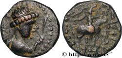 Ancient Coins - INDO-PARTHIA - INDO-PARTHIAN KINGDOM - UNKNOWN KING Atelier indéterminé c. 55-105 (14mm, 2,02g, 12h)