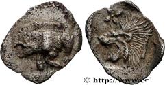 Ancient Coins - MYSIA – KYZIKOS / CYZICUS Cyzique, Mysie c. 480-450 AC. (11mm, 0,37g, 6h)