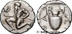 Ancient Coins - THRACE - THRACIAN ISLANDS - THASOS Thasos, Thrace c. 404-355 AC. (11,5mm, 0,91g, 11h)