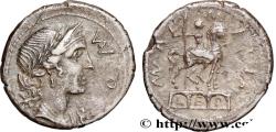 Ancient Coins - AEMILIA Rome c. 114-113 AC. (20mm, 3,82g, 3h)