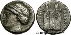 Ancient Coins - IONIA - KOLOPHON Colophon c. 375-350 AC. (10mm, 1,03g, 11h)